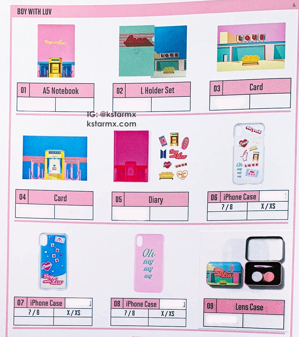 [BIG HIT] OFFICIAL HOUSE OF BTS SEOUL MD – BOY WITH LUV + HOME