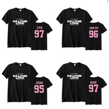 BlackPink Member's Name Kill This Love Shirt