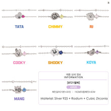 [OST X BT21] Official  Silver 925 Bracelet Ver.2
