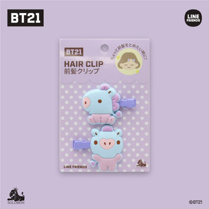 [BT21 JAPAN] Baby Body Hair Clip - K-STAR
