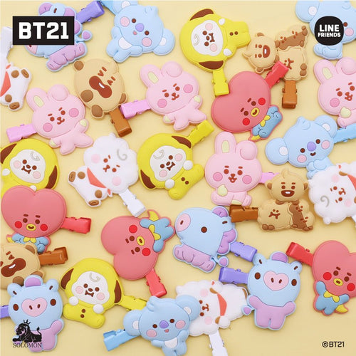 [BT21 JAPAN] Baby Body Hair Clip - K-STAR