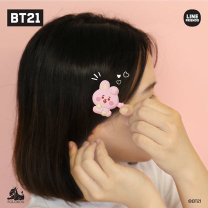 [BT21 JAPAN] Baby Body Hair Clip - K-STAR