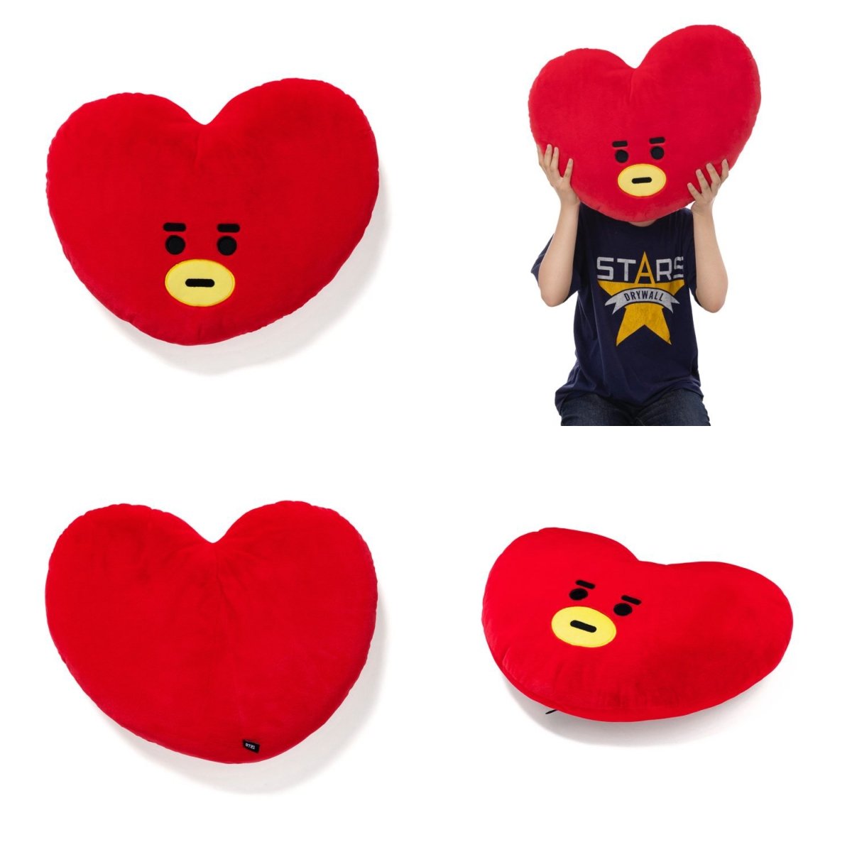BT21 JAPAN Basic Face Cushion 50cm – K-STAR