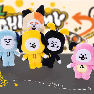 [BT21 JAPAN] BT21 5th Anniversary Family Mascot Set Limited Edition - K-STAR