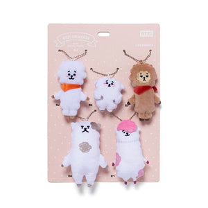 [BT21 JAPAN] BT21 5th Anniversary Family Mascot Set Limited Edition - K-STAR