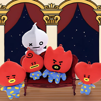[BT21 JAPAN] BT21 5th Anniversary Family Mascot Set Limited Edition - K-STAR