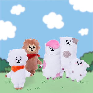 BT21 JAPAN] BT21 5th Anniversary Family Mascot Set Limited Edition 