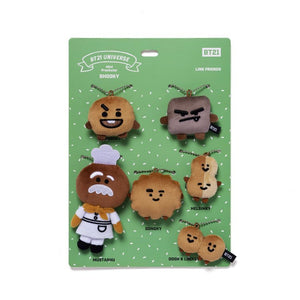 [BT21 JAPAN] BT21 5th Anniversary Family Mascot Set Limited Edition - K-STAR