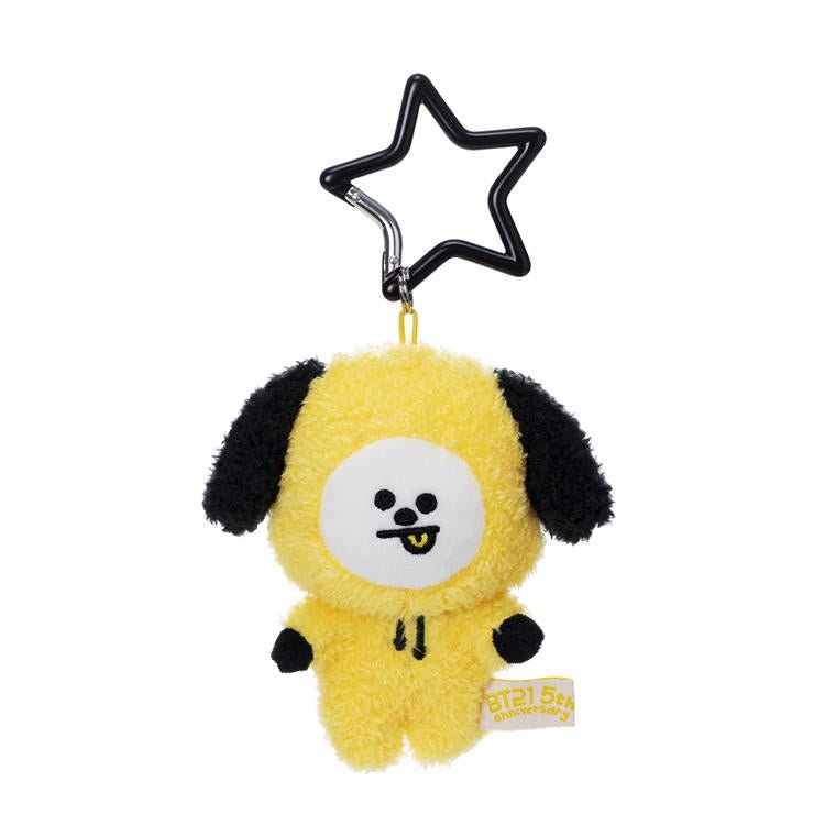 [BT21 JAPAN] BT21 5th Anniversary YELLOW Mascot 14cm Limited Edition (LoFt) - K-STAR