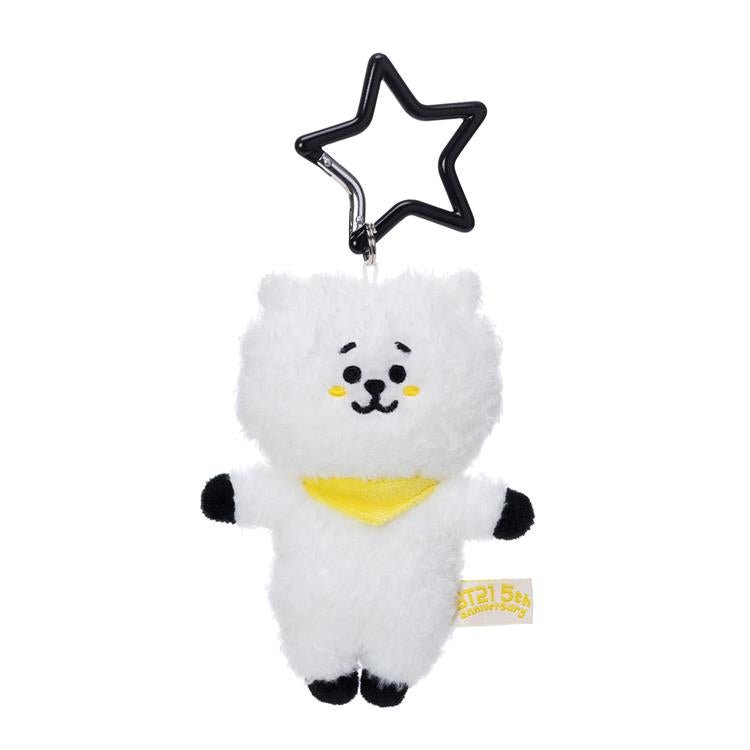 [BT21 JAPAN] BT21 5th Anniversary YELLOW Mascot 14cm Limited Edition (LoFt) - K-STAR