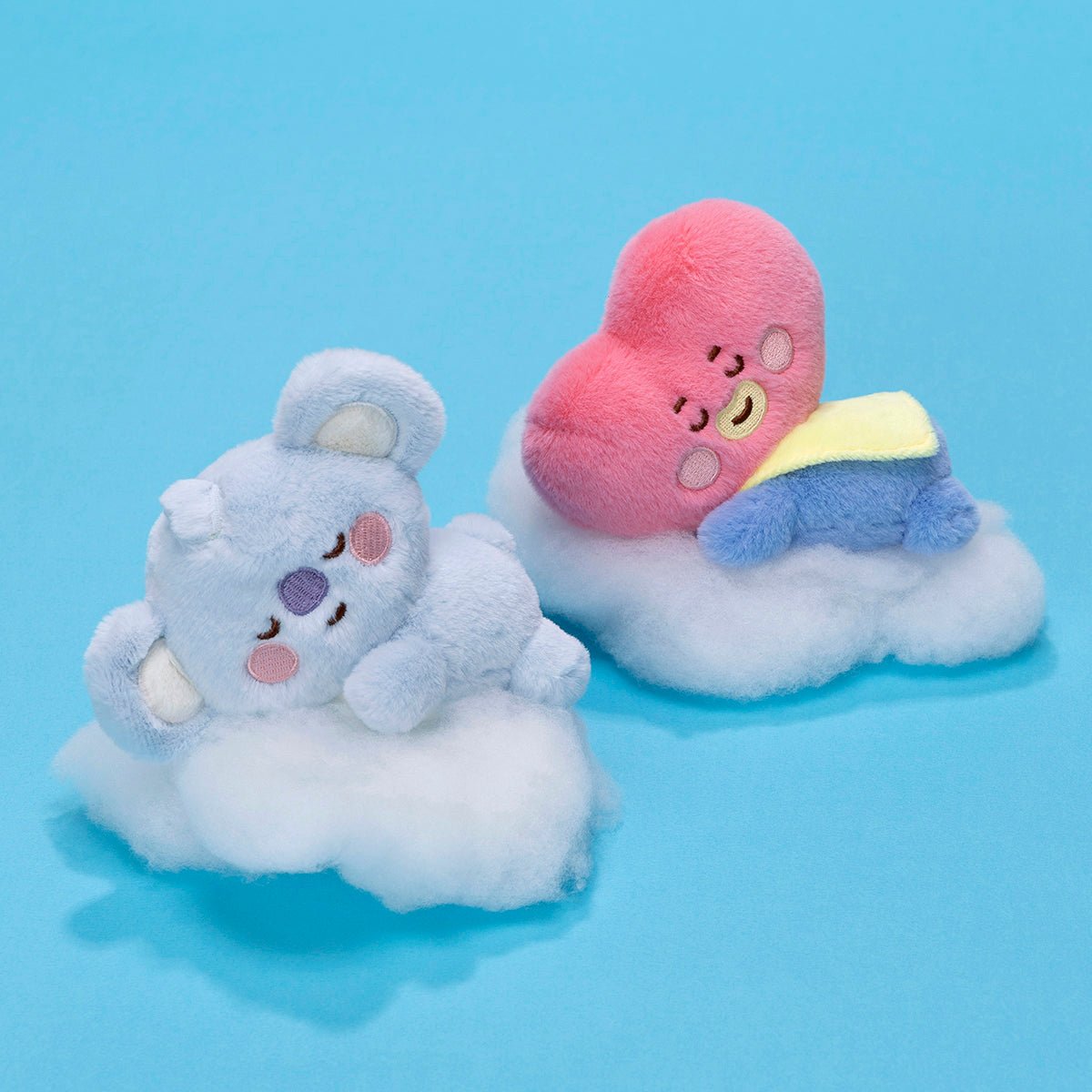 [BT21 JAPAN] BT21 Baby 5th Anniversary Rainbow Sleeping Plush - K-STAR