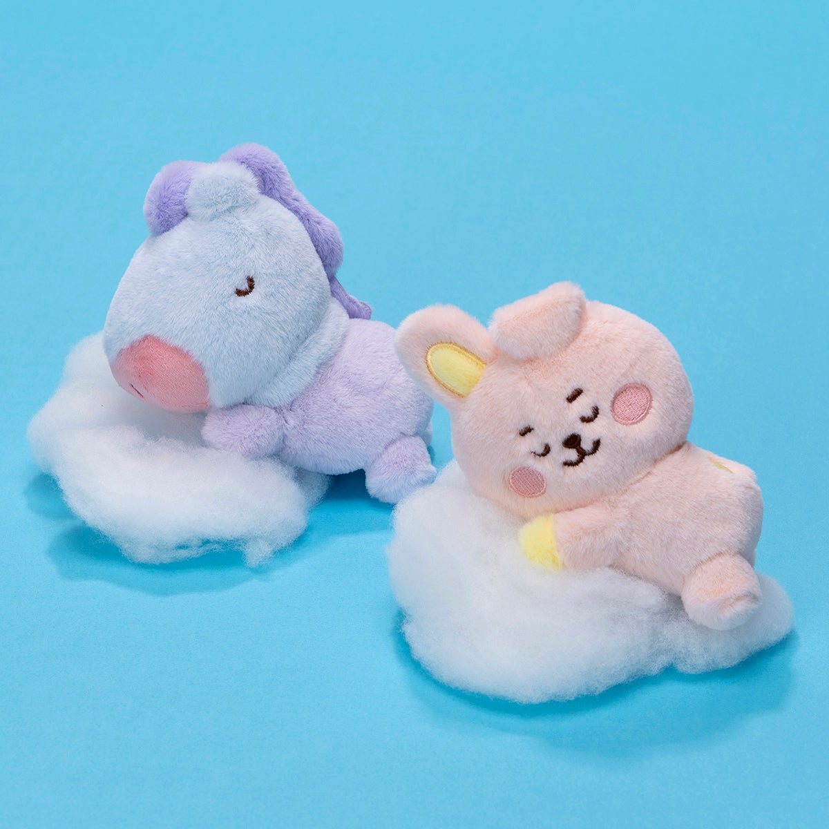 [BT21 JAPAN] BT21 Baby 5th Anniversary Rainbow Sleeping Plush - K-STAR