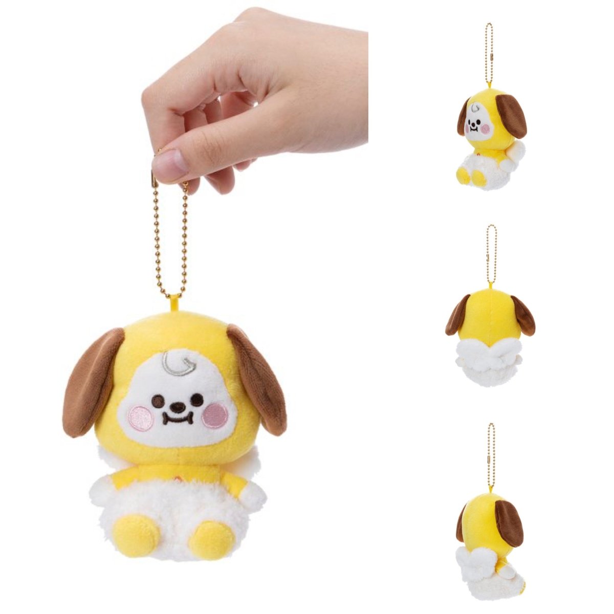 [BT21 JAPAN] BT21 Baby Angel Mascot Keychain - K-STAR