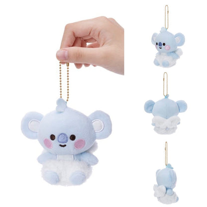 [BT21 JAPAN] BT21 Baby Angel Mascot Keychain - K-STAR