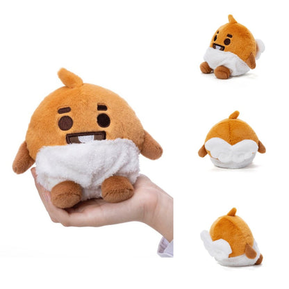 [BT21 JAPAN] BT21 Baby Angel Plush Sitting Doll - K-STAR