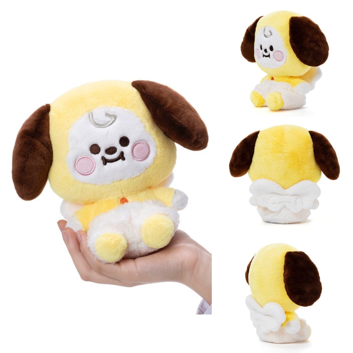 [BT21 JAPAN] BT21 Baby Angel Plush Sitting Doll - K-STAR