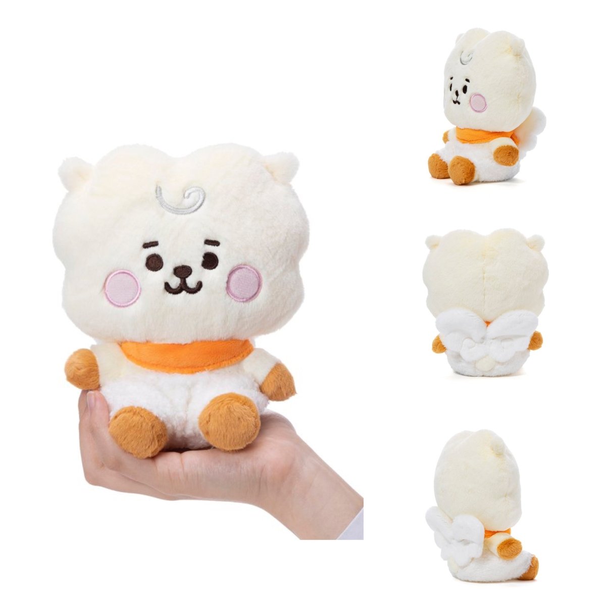 BT21 JAPAN] BT21 Baby Angel Plush Sitting Doll – K-STAR