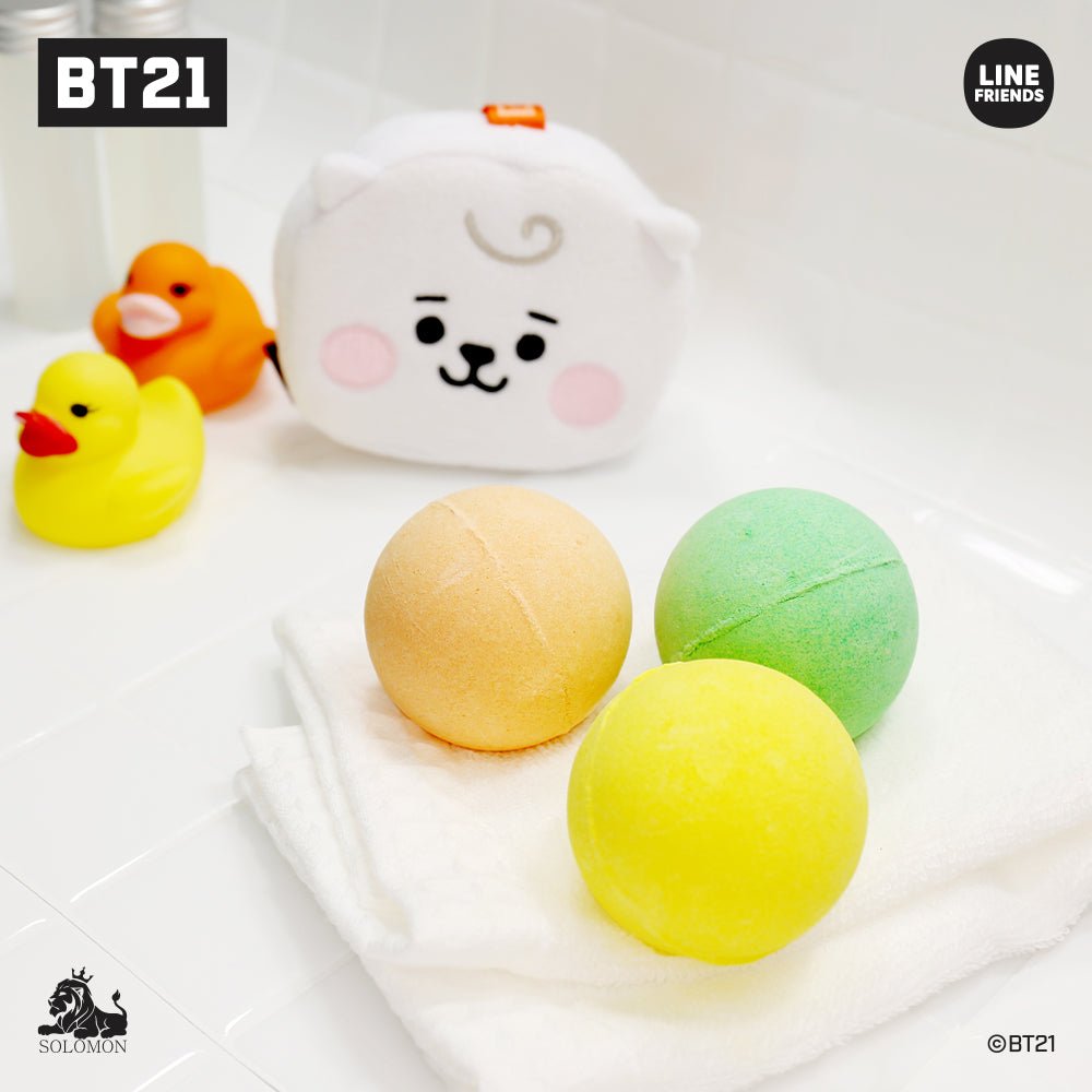 [BT21 JAPAN] BT21 Baby Bath Bomb + Figure (Random) - K-STAR