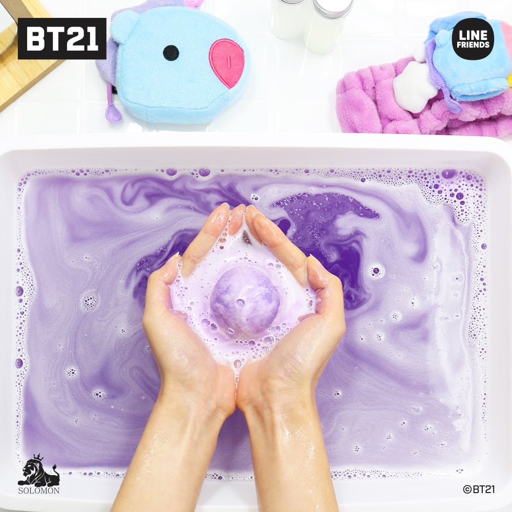 [BT21 JAPAN] BT21 Baby Bath Bomb + Figure (Random) - K-STAR