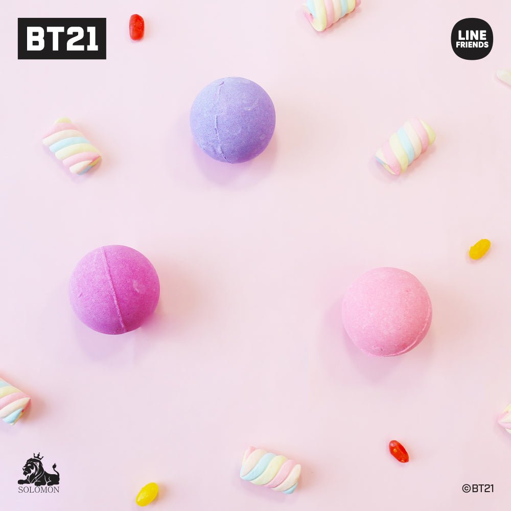 [BT21 JAPAN] BT21 Baby Bath Bomb + Figure (Random) - K-STAR