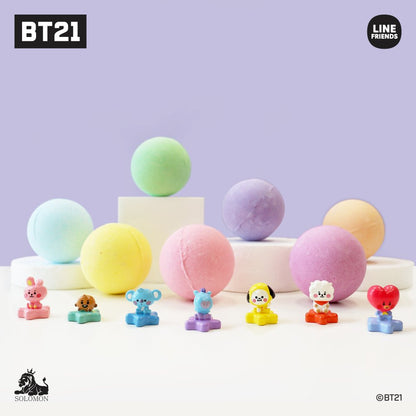 [BT21 JAPAN] BT21 Baby Bath Bomb + Figure (Random) - K-STAR
