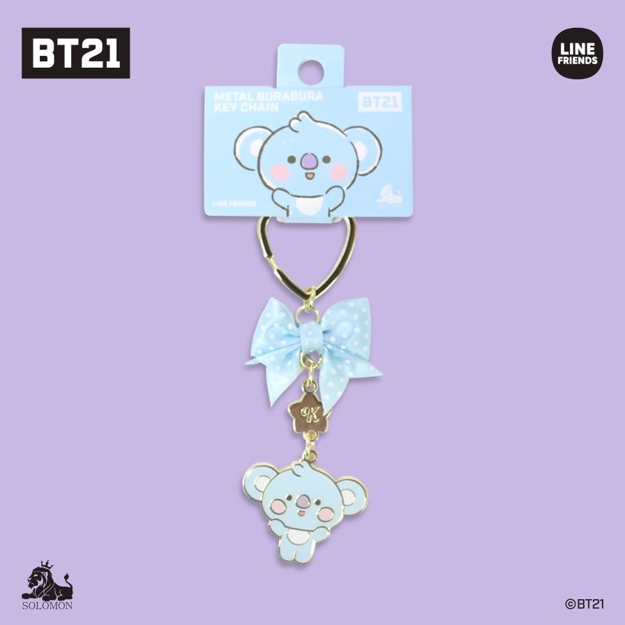 [BT21 JAPAN] BT21 Baby BURABURA Keychain - K-STAR