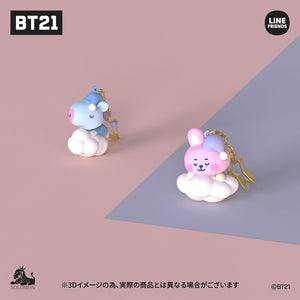 [BT21 JAPAN] BT21 Baby Figure Keyring - K-STAR