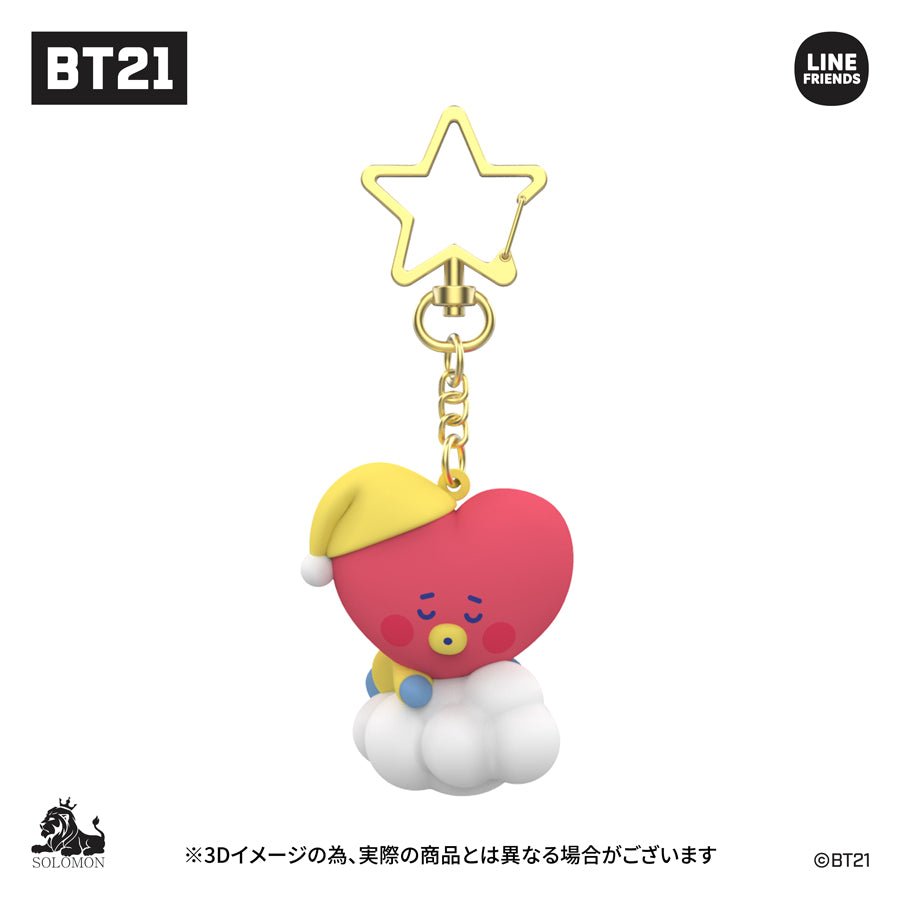 [BT21 JAPAN] BT21 Baby Figure Keyring - K-STAR