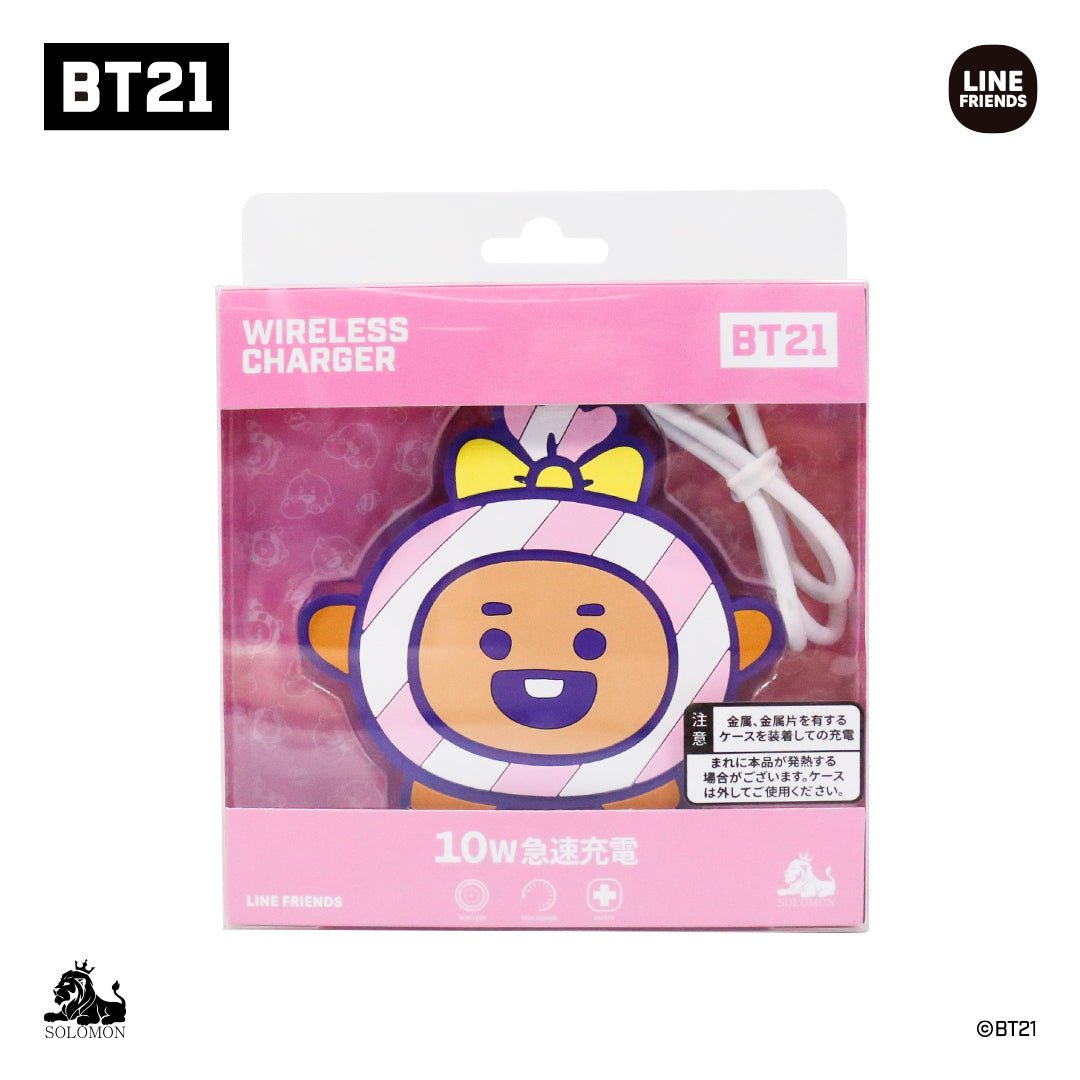 [BT21 JAPAN] BT21 Baby Jelly Candy Wireless Charger - K-STAR