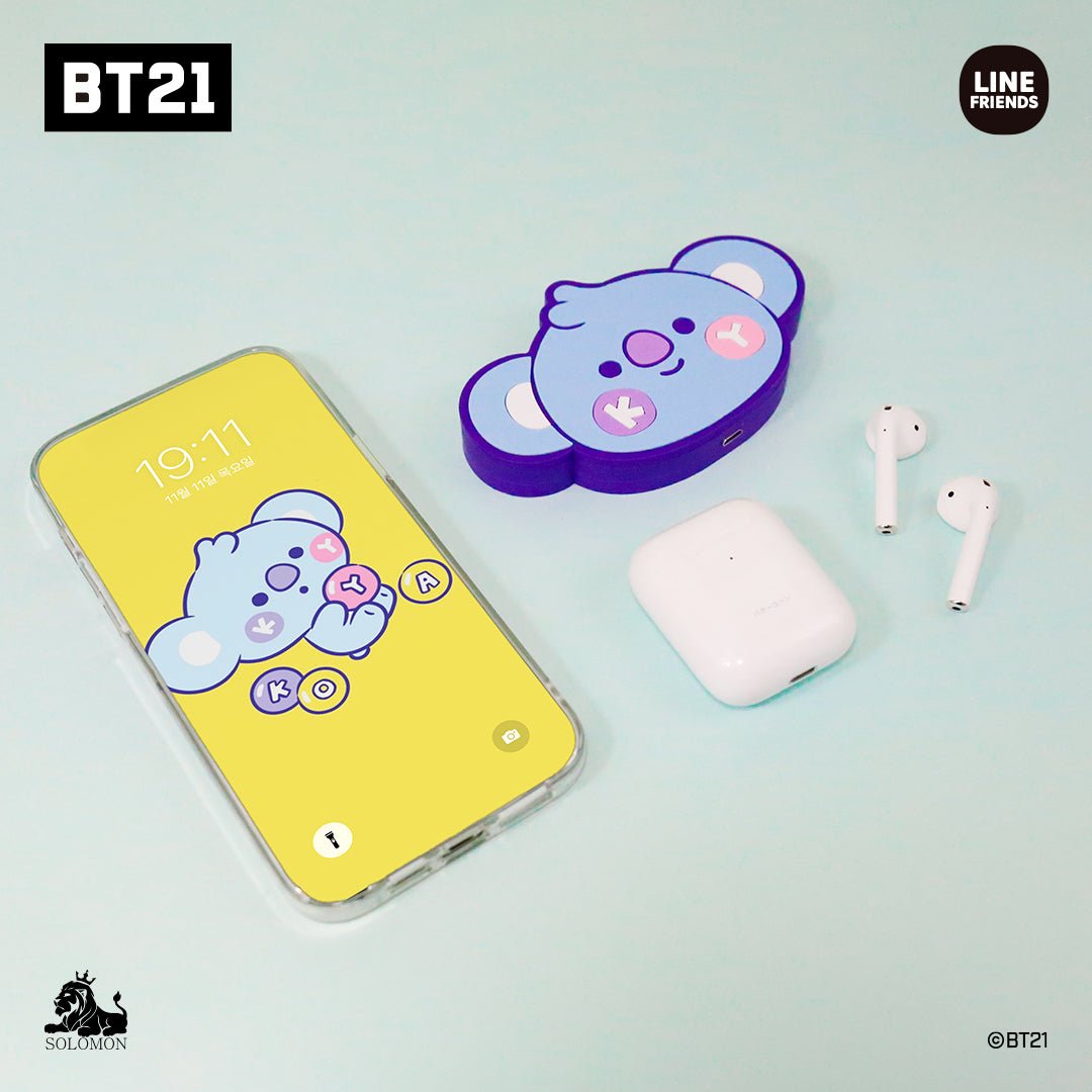 [BT21 JAPAN] BT21 Baby Jelly Candy Wireless Charger - K-STAR