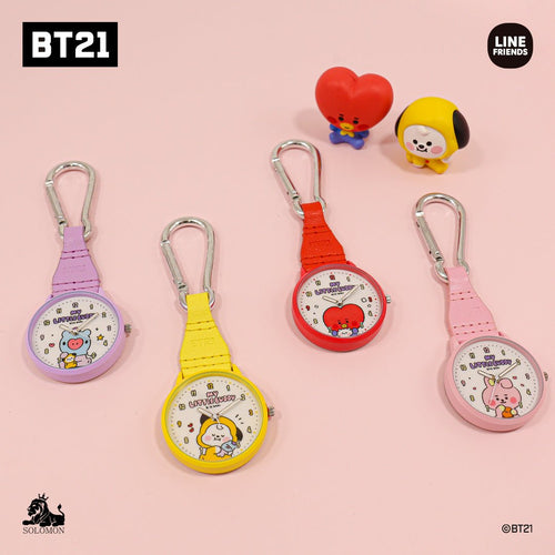 [BT21 JAPAN] BT21 Baby My Little Buddy Karabiner Watch - K-STAR