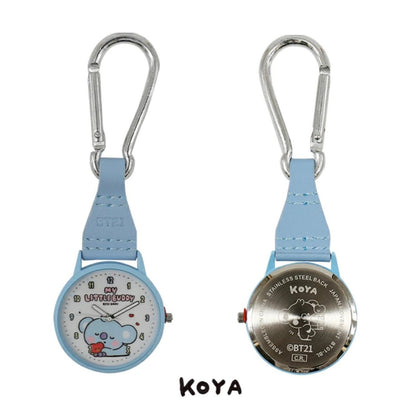 [BT21 JAPAN] BT21 Baby My Little Buddy Karabiner Watch - K-STAR