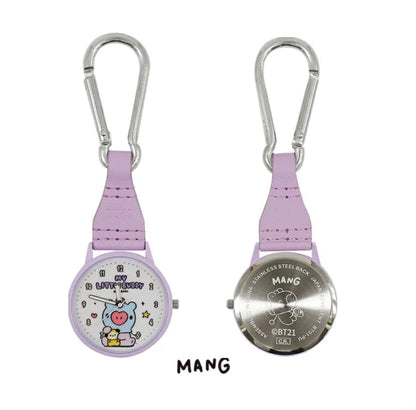 [BT21 JAPAN] BT21 Baby My Little Buddy Karabiner Watch - K-STAR
