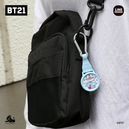 [BT21 JAPAN] BT21 Baby My Little Buddy Karabiner Watch - K-STAR