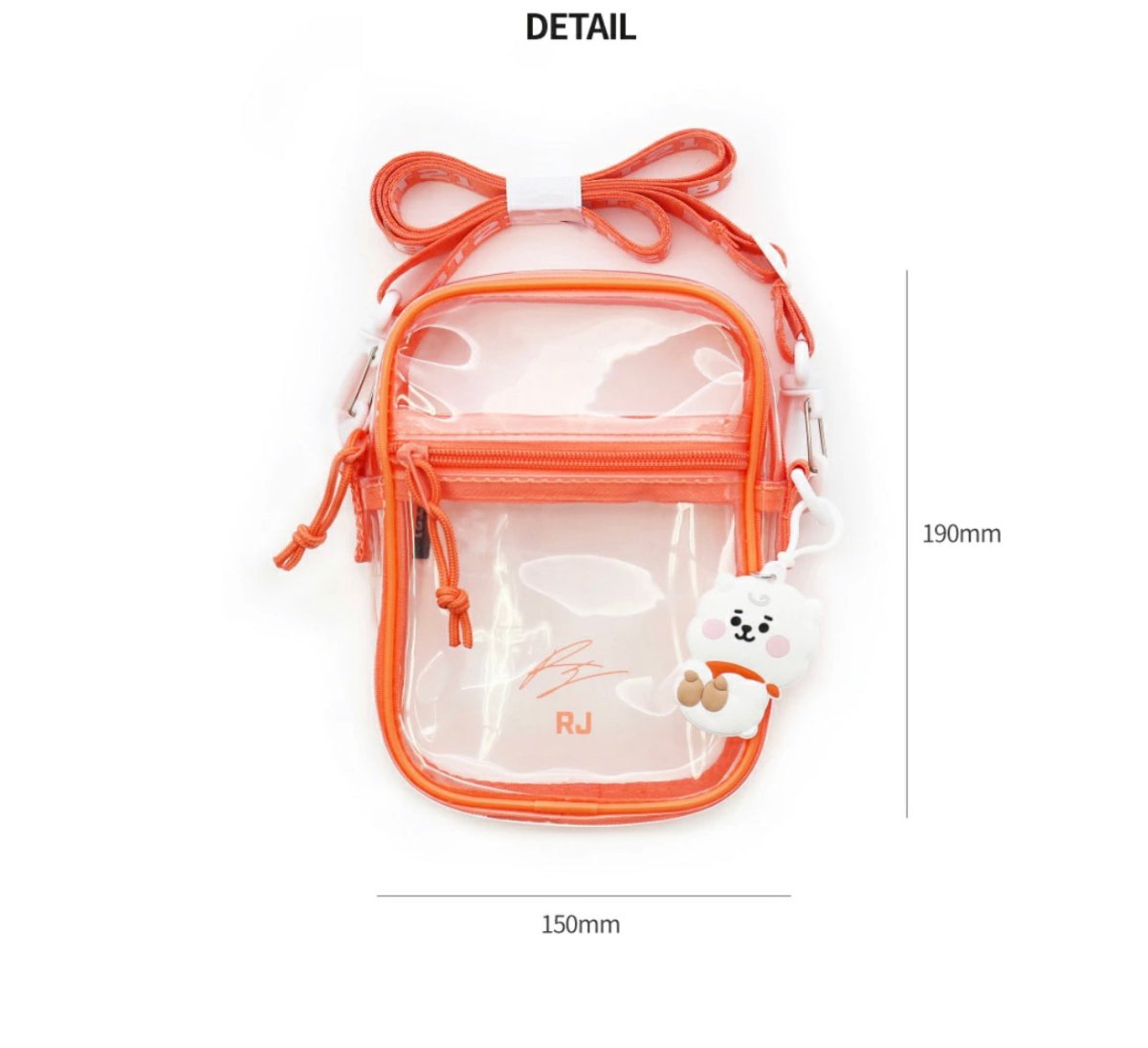 [BT21 JAPAN] BT21 Baby PVC Bag with Member Keyring - K-STAR
