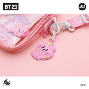 [BT21 JAPAN] BT21 Baby PVC Bag with Member Keyring - K-STAR
