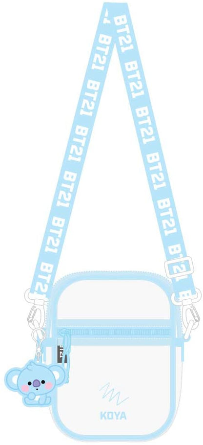[BT21 JAPAN] BT21 Baby PVC Bag with Member Keyring - K-STAR