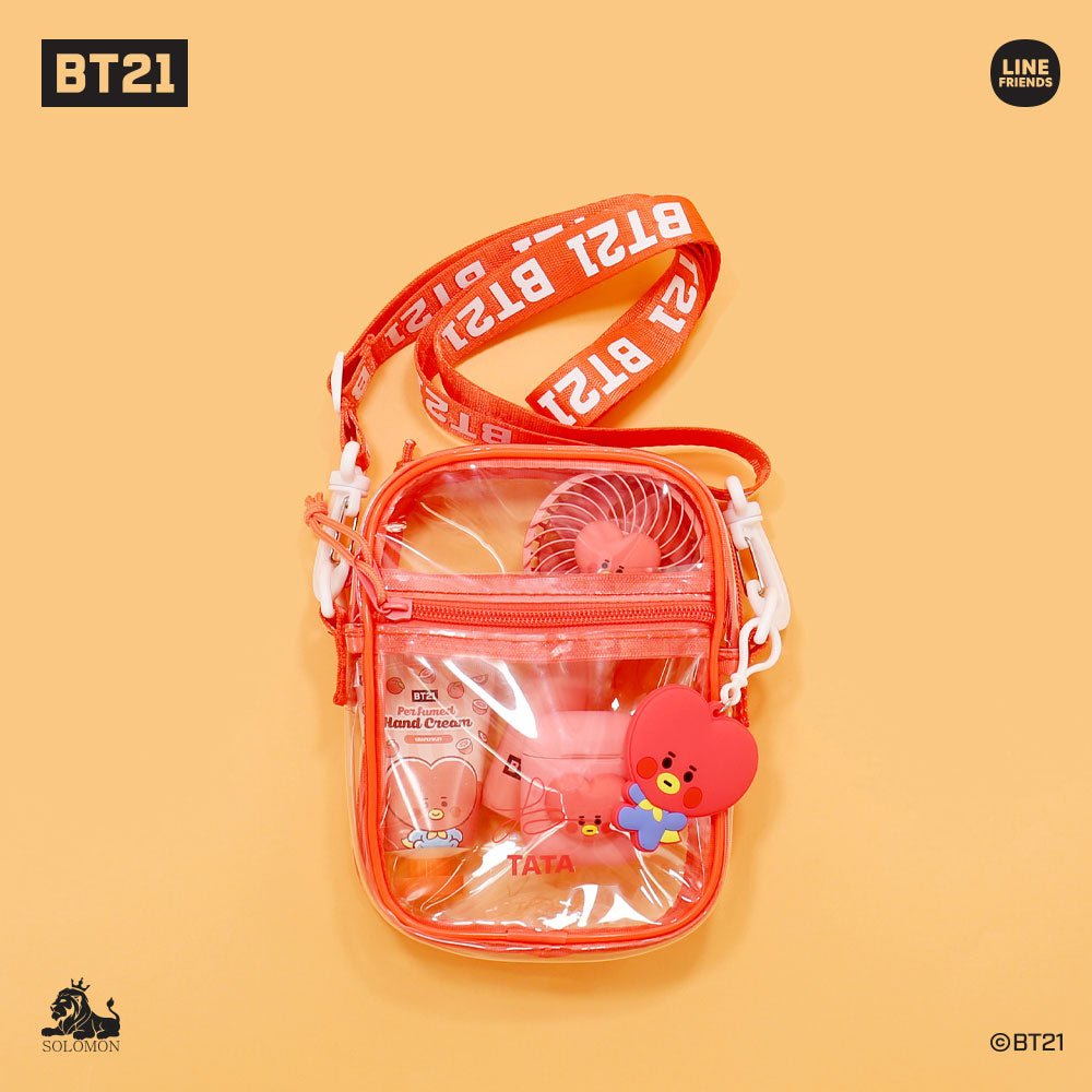 [BT21 JAPAN] BT21 Baby PVC Bag with Member Keyring - K-STAR