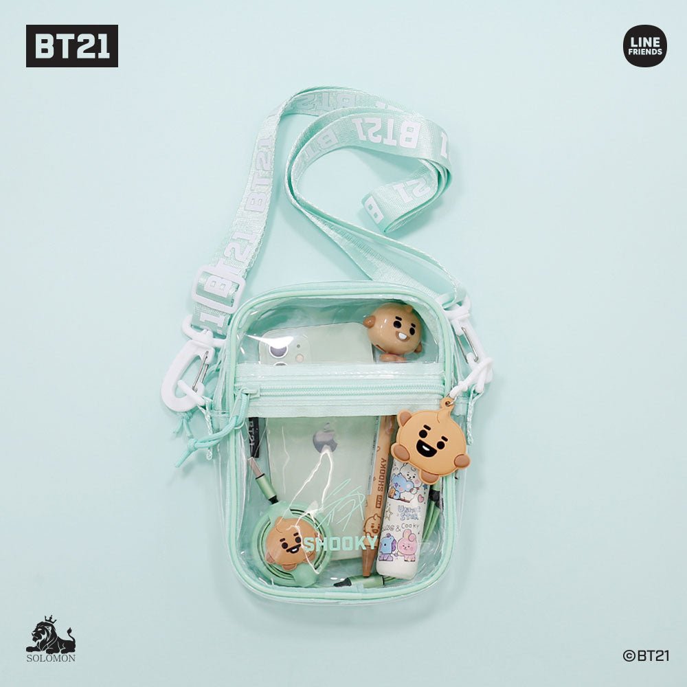 [BT21 JAPAN] BT21 Baby PVC Bag with Member Keyring - K-STAR