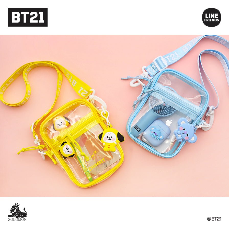 [BT21 JAPAN] BT21 Baby PVC Bag with Member Keyring - K-STAR