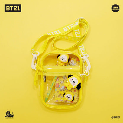 [BT21 JAPAN] BT21 Baby PVC Bag with Member Keyring - K-STAR