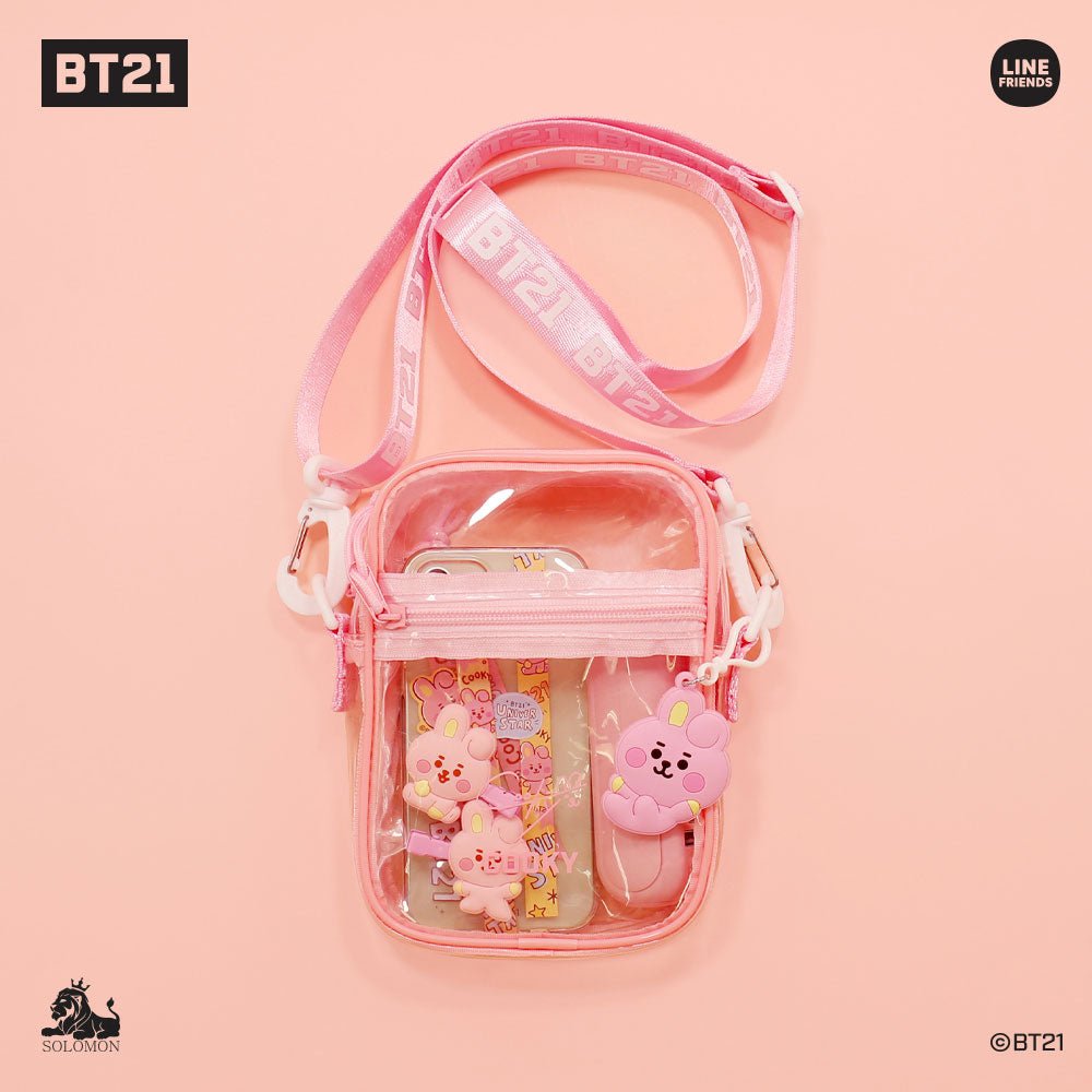 [BT21 JAPAN] BT21 Baby PVC Bag with Member Keyring - K-STAR