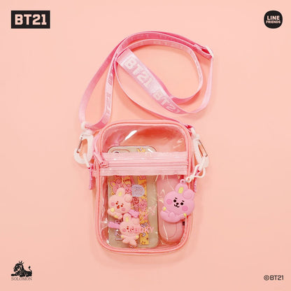 [BT21 JAPAN] BT21 Baby PVC Bag with Member Keyring - K-STAR