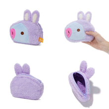 [BT21 JAPAN] BT21 Baby Rabbit Face Pouch - K-STAR