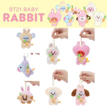 [BT21 JAPAN] BT21 Baby Rabbit Mascot Keyring - K-STAR