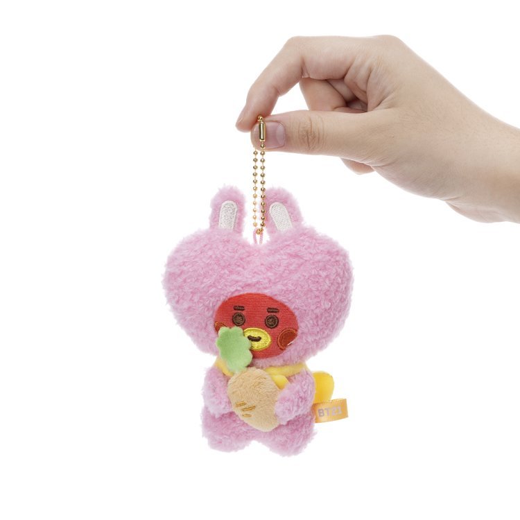 [BT21 JAPAN] BT21 Baby Rabbit Mascot Keyring - K-STAR