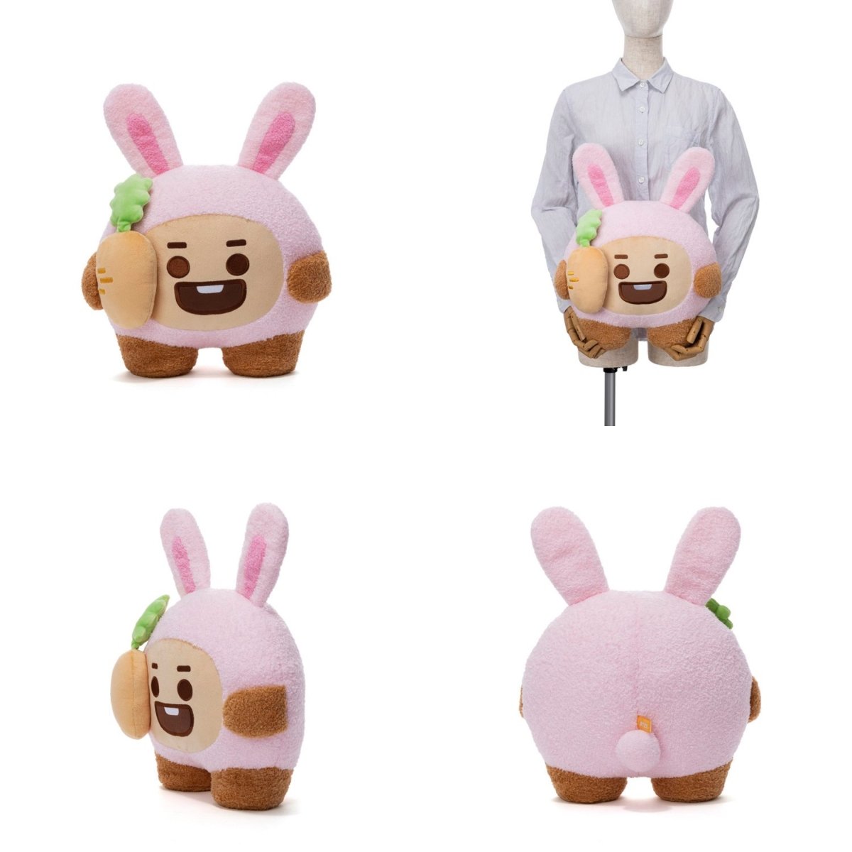 [BT21 JAPAN] BT21 Baby Rabbit Tatton Plush L Size 55cm - K-STAR