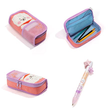 [BT21 JAPAN] BT21 Baby Tatton Baby Pen Case + Star 2 Color Ballpoint Pen - K-STAR