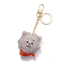 [BT21 JAPAN] BT21 Crystal Glitter Keychain - K-STAR