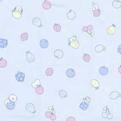 [BT21 JAPAN] BT21 Fruity Rain Poncho and Umbrella 90% UV Cut Rate - K-STAR